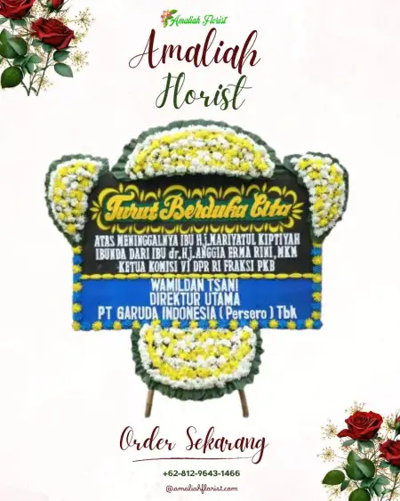 Papan Bunga Duka Pluneng